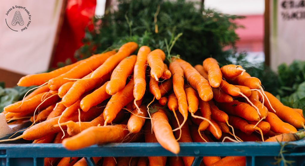 Carrots-cold pressed juice singapore